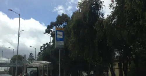 PARADERO SITP ESTACION AVENIDA ROJAS  372A05 BOGOTÁ